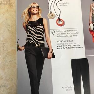 CAbi Go To Trousers Black